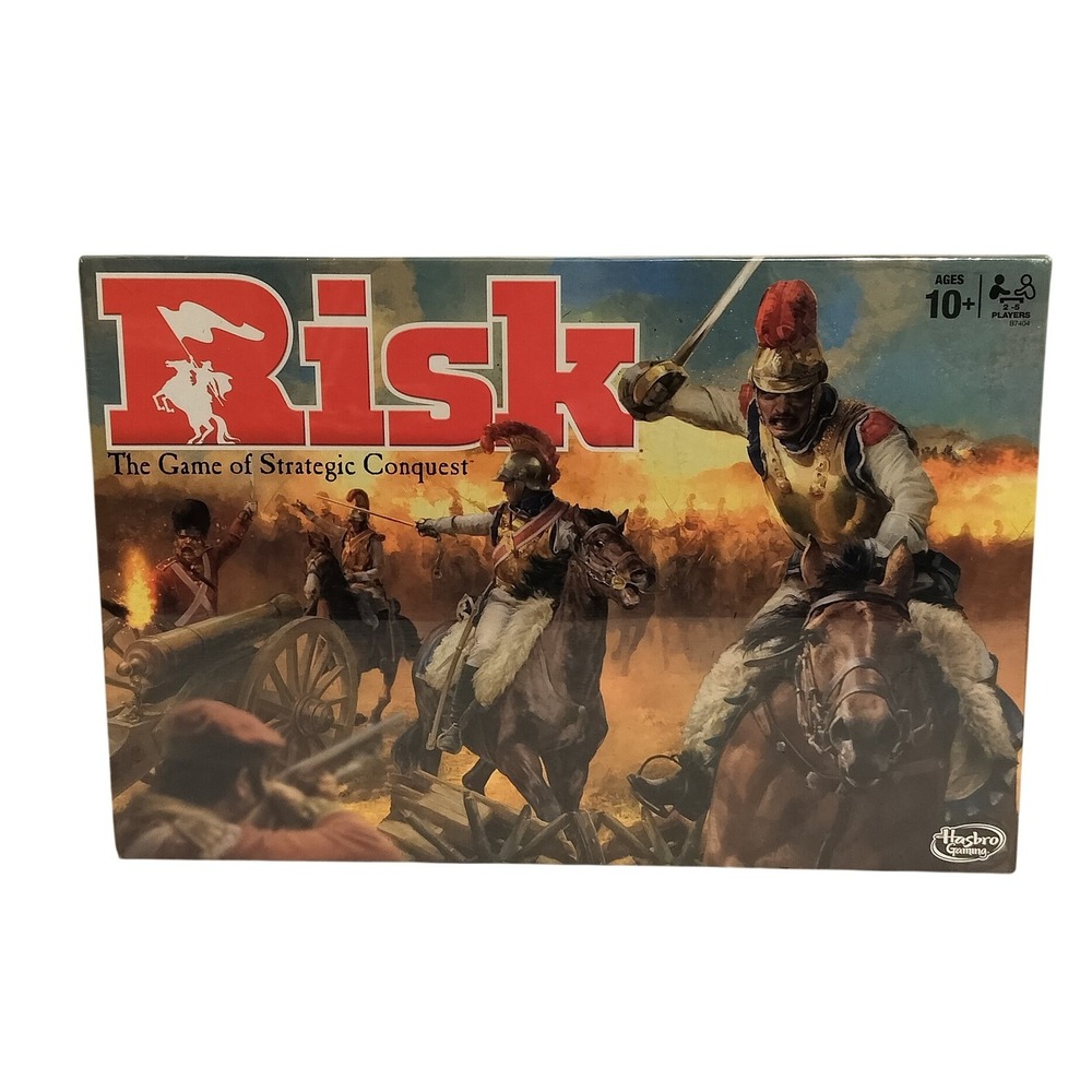 Hasbro Risk The Game of Strategic Conquest Board Game B7404 New Sealed Game Gift